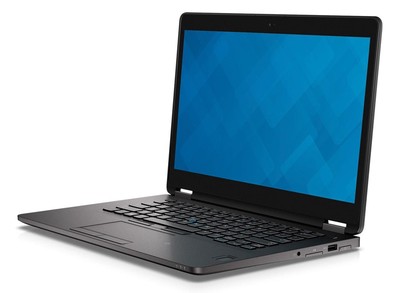 DELL Laptop Latitude E7470, Refurbished Grade B, i5-6300U, 8/256GB M.2, 14", Cam, HD Graphics 520, FreeDOS