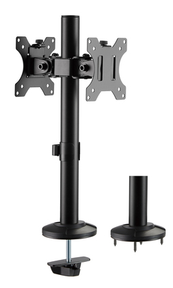 LDT40-G02 BRATECK βάση γραφείου για 2x οθόνες LDT40-G02, 17-32", έως 8kg