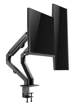 BRATECK βάση γραφείου για 2x οθόνες LDT45-C024, 17-27", έως 7kg