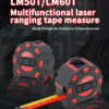 LM60T-1 UNI-T ψηφιακό μέτρο laser LM60T, έως 60m, m/ft/in, με μετροταινία 5m
