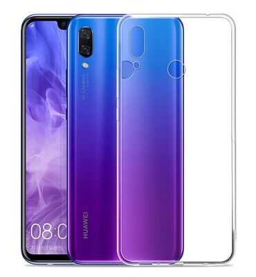 POWERTECH Θήκη Ultra Slim MOB-1290 για Huawei Y9 2019, διάφανη