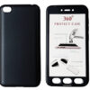 MOB-1394 POWERTECH Θήκη Body 360° με Tempered Glass για Xiaomi Redmi Go, μαύρη