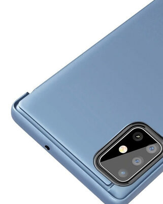 MOB-1512-2 POWERTECH θήκη Clear view MOB-1512, Huawei P40 Lite, μπλε