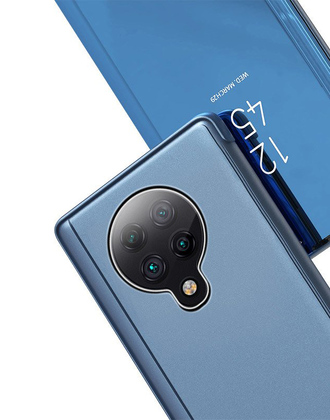 MOB-1533-1 POWERTECH θήκη Clear view MOB-1533 για Xiaomi Poco F2 Pro, μπλε