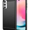 POWERTECH θήκη Carbon MOB-1852 για Samsung Galaxy A24, μαύρη