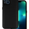 POWERTECH θήκη Leather 3D MOB-1869 για iPhone 14, μαύρη