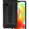 MOB-1966 POWERTECH θήκη Armor Carbon MOB-1966 για Xiaomi Redmi 12C/11A, μαύρη