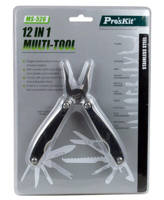 PROSKIT πολυεργαλείο 12 σε 1 MS-526 με θήκη, 155mm