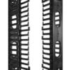 POWERTECH cable managment για rack NETW-0006, 23 θέσεων, πλαστικό, 2τμχ