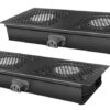 NETW-0009 POWERTECH cooling fan για rack NETW-0009, 4x fans, 2x 29.5x13x4cm