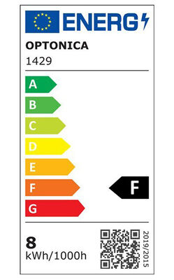 OPTONICA LED λάμπα candle C37 1429, 8W, 4500K, 710lm, E14
