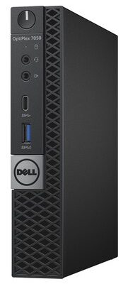 DELL PC OptiPlex 7050 Micro, Refurbished Grade A Repainted, i5-6600, 8/256GB SSD, FreeDOS