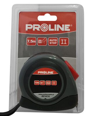 PROLINE μέτρο 20147K με αυτόματο κλείδωμα, 7.5m x 25mm
