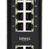 HIMAX industrial PoE switch PS1802FG-I, 8x GE PoE/2x GE/2x GF SFP θύρες, έως 1000Mbps