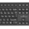 POWERTECH set ποντίκι & πληκτρολόγιο PT-1151, ασύρματο, 1600DPI, μαύρο