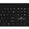POWERTECH set ποντίκι & πληκτρολόγιο PT-1154, 2.4GHz & Bluetooth, μαύρο