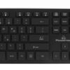 POWERTECH set ποντίκι & πληκτρολόγιο PT-1189, ασύρματο, 1600DPI, μαύρο