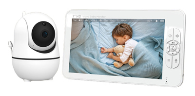 PT-1345 POWERTECH ενδοεπικοινωνία μωρού PT-1345 με κάμερα & οθόνη 7", 1080p, PTZ