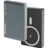 PT-1377 POWERTECH power bank PT-1377, 10000mah, magnetic wireless, 20W, γκρι
