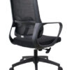 PT-1391-1 POWERTECH καρέκλα γραφείου PT-1391 με μπράτσα και ανάκλιση, ρυθμιζόμενο ύψος, μαύρη