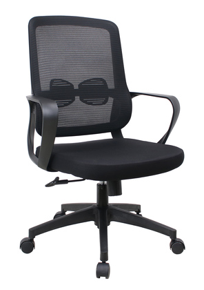 PT-1391-3 POWERTECH καρέκλα γραφείου PT-1391 με μπράτσα και ανάκλιση, ρυθμιζόμενο ύψος, μαύρη