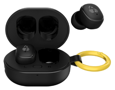 PT-1392 POWERTECH earphones με θήκη φόρτισης PT-1392, True Wireless, 6mm, 25/230mAh, μαύρα