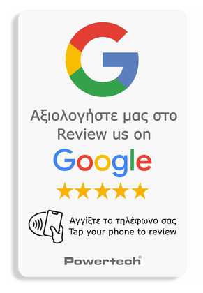 PT-1406 POWERTECH NFC κάρτα Google Review PT-1406