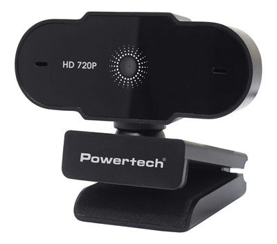 PT-1426 POWERTECH web camera PT-1426, 0.9MP, 720p HD, fixed εστίαση, 1.5m, μαύρη