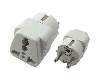 PT-349 POWERTECH adapter German type σε universal PT-349, CCA
