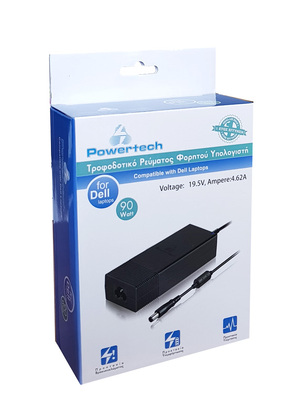 PT-55-1 POWERTECH φορτιστής laptop PT-55 για Dell, 90W, 19.5V