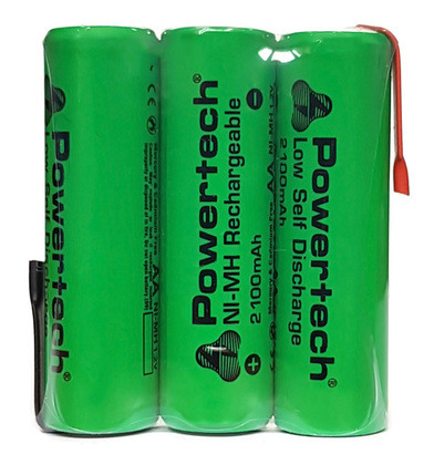 PT-793 POWERTECH επαναφορτιζόμενη μπαταρία PT-793 2100mAh, AΑ HR6, 3τμχ