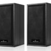 POWERTECH ηχεία Premium sound PT-845 από ξύλο, 2x 3W, 3.5mm, μαύρα