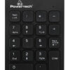 POWERTECH ασύρματο αριθμητικό πληκτρολόγιο PT-939, 2.4GHz, μαύρο