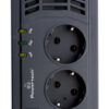 POWERTECH σταθεροποιητής ρεύματος PT-AVR1000I, 1000VA/500W, 3x schuko