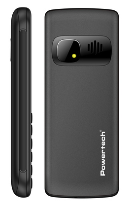 POWERTECH κινητό τηλέφωνο Sentry 4G Bar NC, 2.4", dual SIM, μαύρο