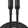 POWERTECH καλώδιο USB-C PTR-0140, PD 240W 5A, copper, 1m, μαύρο
