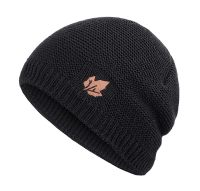 SHO-0004 Πλεκτός σκούφος beanie SHO-0004, unisex, μαύρος