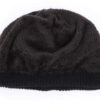 SHO-0006-1 Πλεκτός σκούφος beanie SHO-0006, unisex, μπορντό
