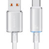 USAMS καλώδιο USB-C σε USB US-SJ658, 66W, 480Mbps, 1.2m, λευκό