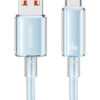 USAMS καλώδιο USB-C σε USB US-SJ658, 66W, 480Mbps, 1.2m, μπλε