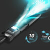 SILICON POWER θήκη για M.2 PCIe NVMe/SATA SSD PD60, tool free, 10Gbps, μαύρη