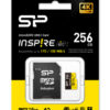 SILICON POWER κάρτα μνήμης microSDXC Inspire, 256GB, UHS-I U3 A1 V30