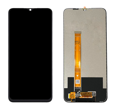 SPRLM-0010 High Copy LCD Touch Screen για Realme C11, χωρίς Frame, μαύρη