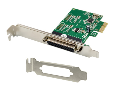 ST38 POWERTECH κάρτα επέκτασης PCIe σε 1x parallel ST38, 1MB, 85x60mm