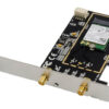 ST718 POWERTECH κάρτα επέκτασης PCIe ST718, AC7260 Dual-Band Wireless