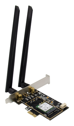 ST718-2 POWERTECH κάρτα επέκτασης PCIe ST718, AC7260 Dual-Band Wireless