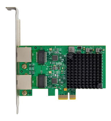 ST7275-1 POWERTECH κάρτα επέκτασης PCIe σε 2x RJ45 2.5G ST7275, RTL8125B