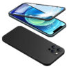TGB-0003 POWERTECH θήκη & tempered glass 2.5D TGC-0003, iPhone 12 Pro Max, μαύρη