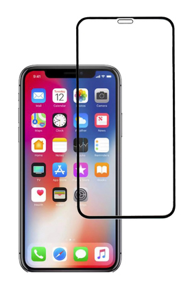TGC-0359 POWERTECH Tempered Glass 5D, Full Glue, iPhone 11 Pro Max, μαύρο