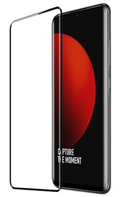 POWERTECH tempered glass 3D TGC-0587, full glue, Xiaomi 12S Ultra, μαύρο